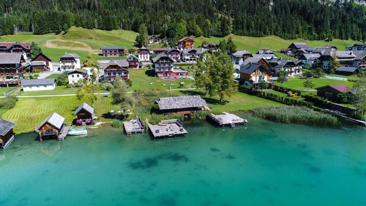 Seehotel & Seeapartments Kaerntnerhof- Direkt Am See! Weissensee Exterior foto